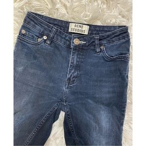 Acne Studios Black Skinny Jeans